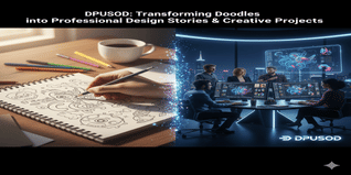 DPUSOD: Transforming Doodles into Professional Design Stories & Creative Projects